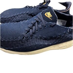 WOMEN'S‎ 13 NIKE AIR FOOTSCAPE WOVEN 'RAW DENIM OBSIDIAN' [HF1759-400] Casual